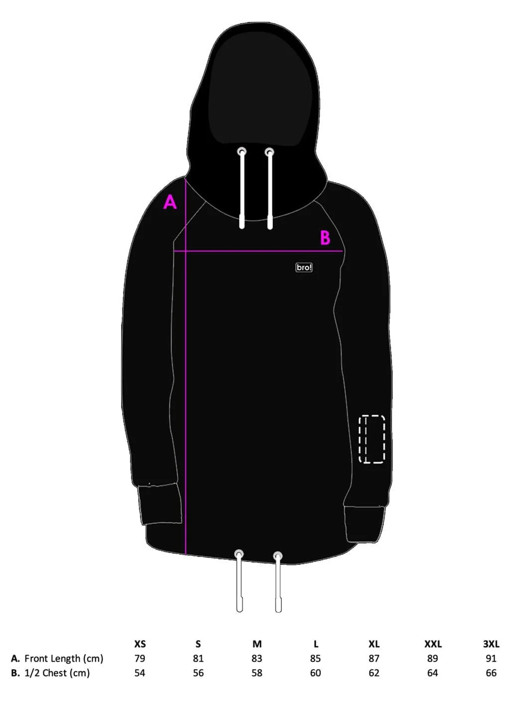bro! chill n'shred hoodie (coral) - Image 8