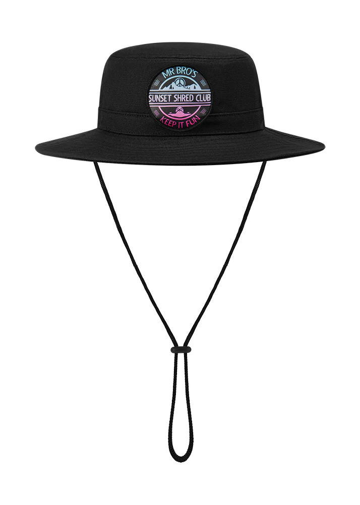 Sunset Shred Club Boonie (Black) - Image 7